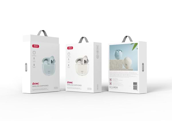 Фото - Наушники вкладыши беспроводные TWS XO G16 ENC White (XO-G16WH)