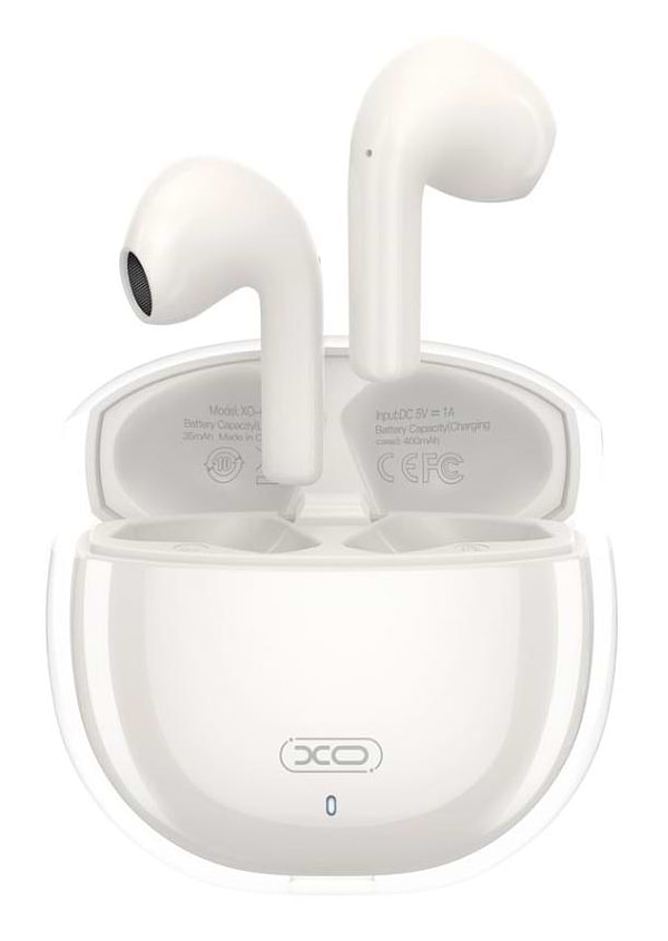 Фото - Наушники вкладыши беспроводные TWS XO G16 ENC White (XO-G16WH)