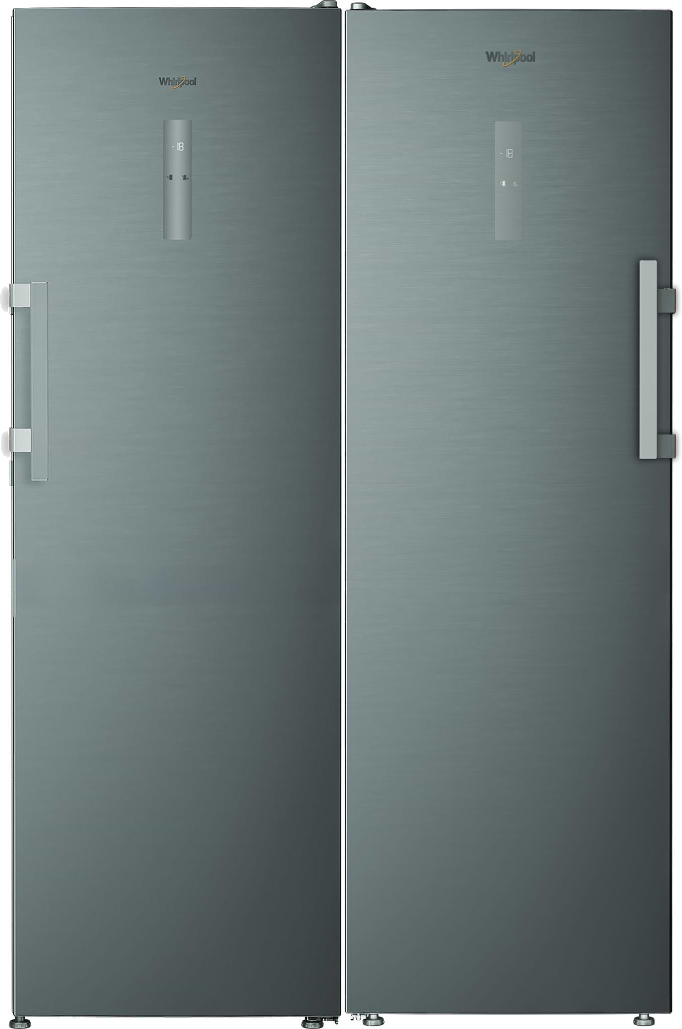 Комплект техніки Whirlpool Холодильник + Морозильна камера Whirlpool WHMLF 6442 XP4 + WHMFF 6312 XP4