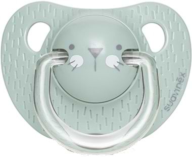 Анатомическая пустышка Suavinex 18+ месяцев Hygge: Уютные истории, бирюзовая (306577)
