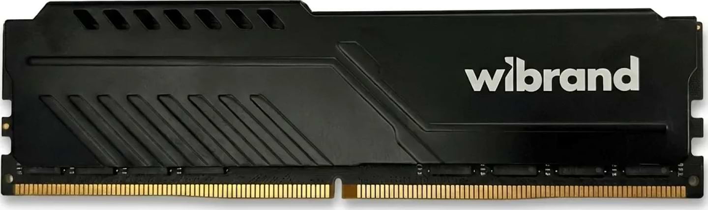 Память DDR Wibrand 16GB 4800MHz CL40 DIMM Heatsink Black (WI4800DDR5D/16GB)