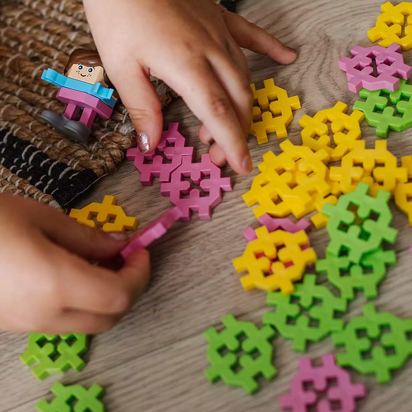 Фото - Пазли (3-4 роки) Trefl Connect 35 дет. з ігровою фігуркою Mat (20054)