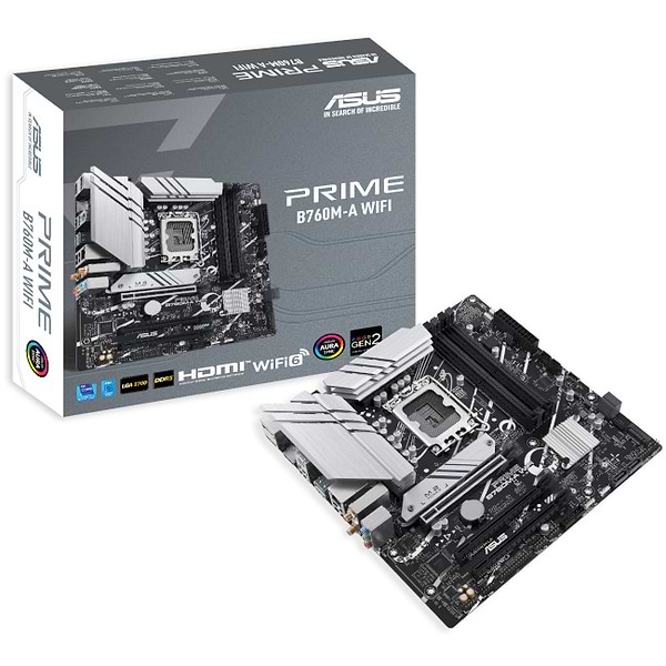 Фото - Материнская плата Asus PRIME B760M-A WIFI DDR5
