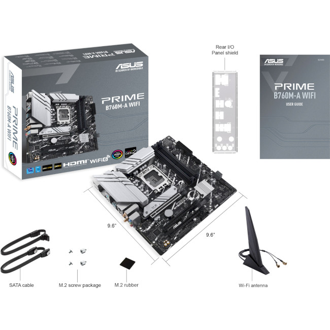 Фото - Материнская плата Asus PRIME B760M-A WIFI DDR5