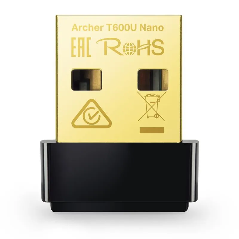 USB-адаптер сети WiFi TP-Link Archer T600U Nano - Фото 1