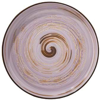 Фото - Тарілка обідня Wilmax Spiral Lavander 23 см (WL-669719 / A)