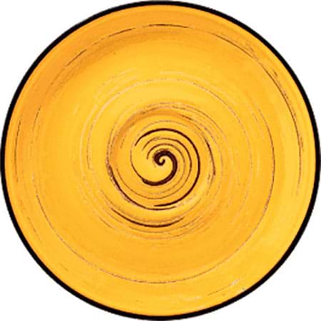 Блюдце Wilmax Spiral Yellow 15 см (WL-669436 / B) - Фото 1