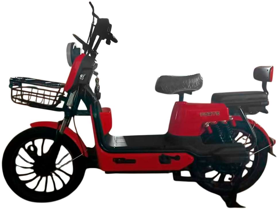 Электроскутер Forte WIND, красный (+Аккумулятор 12V20A/25А 5 шт.)