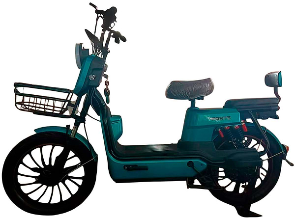 Фото - Електроскутер Forte WIND, синій (+Акумулятор 12V20A/25А 5 шт.)