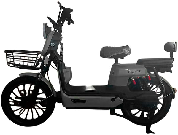 Фото - Електроскутер Forte WIND, сірий (+Акумулятор 12V20A/25А 5 шт.)