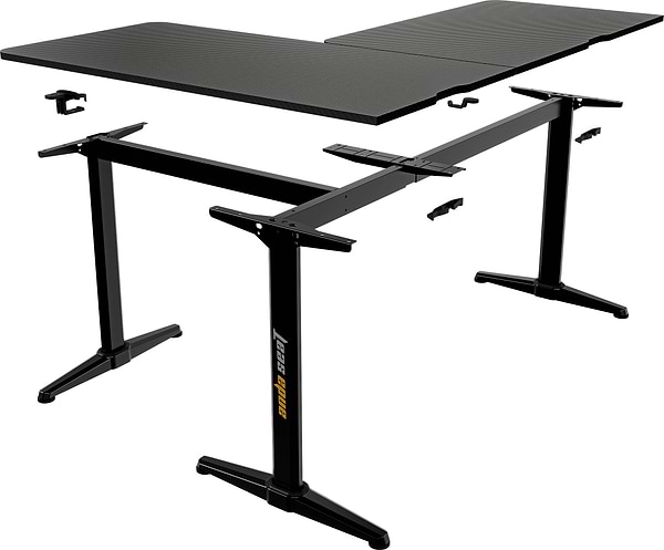 Фото - Стіл комп'ютерний Anda Seat Wind Seeker Black (AD-D-PT-1600-01-B)