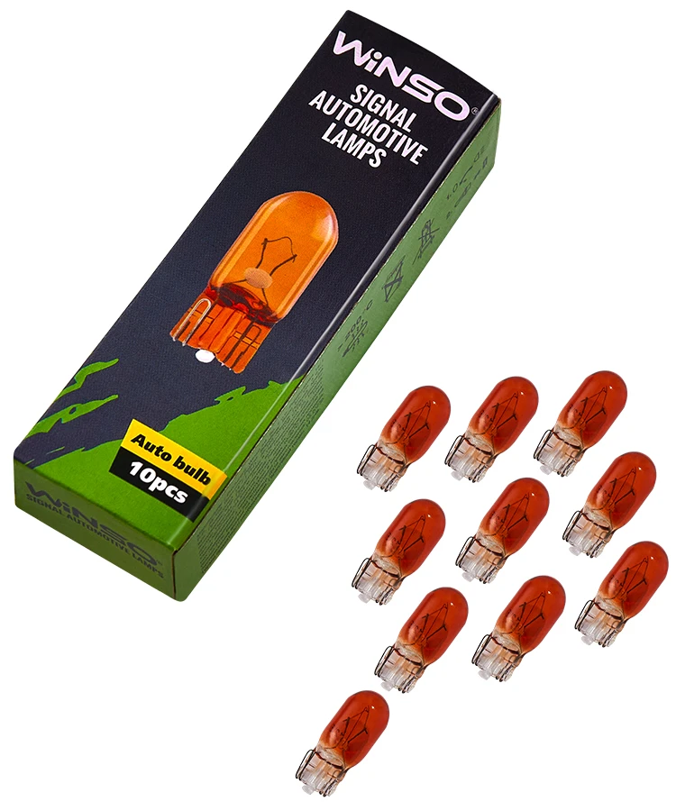 Автолампа Winso 12V WY5W 5W 10 шт. (713280)