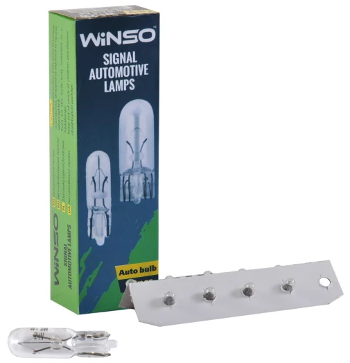 Автолампа Winso 24V W1.2W 1.2W W2x4.6d 10 шт. (725240)