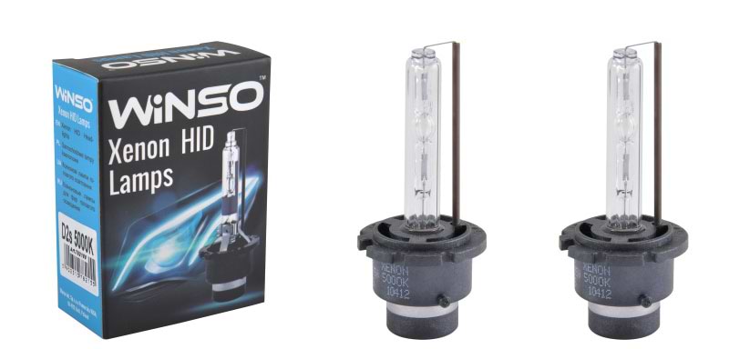 Автолампа Winso D2S 5000K, 85V, 35W PK32d-2 (782150)