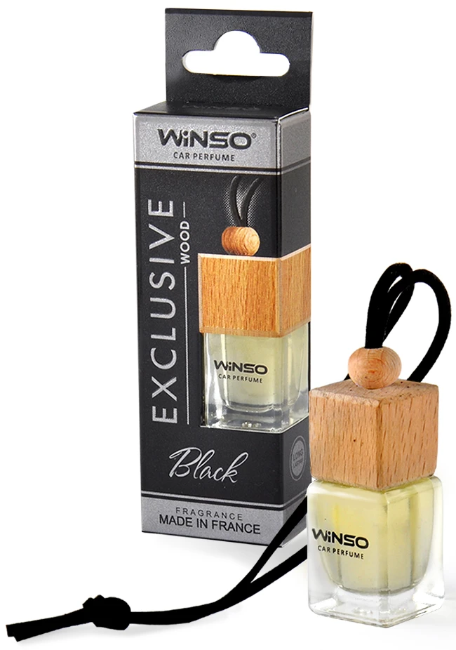 Ароматизатор для авто Winso Exclusive Wood 6,0 мл. Black (530760)