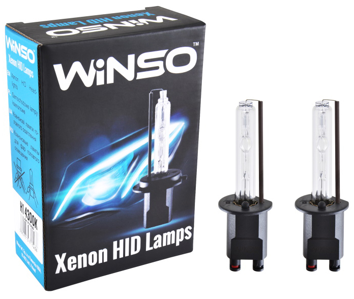Автолампа Winso H1 4300K, 85V, 35W P14.5s KET (711430)