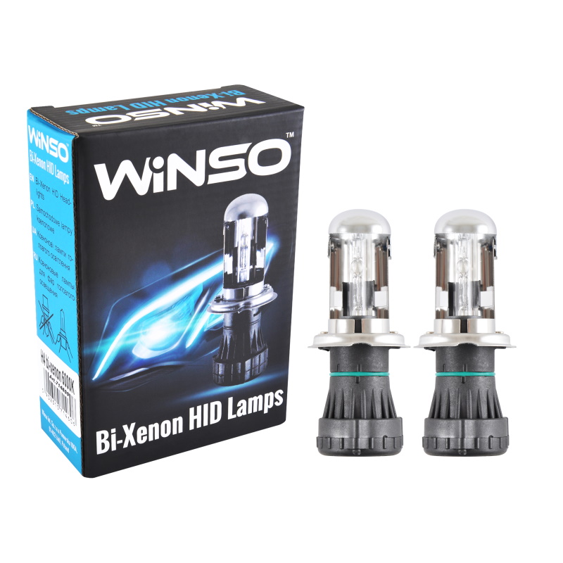 Автолампа Winso H4 bi-xenon 6000K 85V 35W P43t-38 KET (714600)