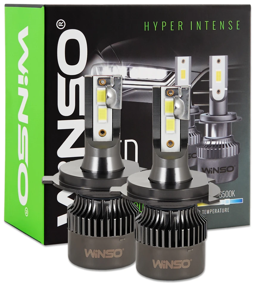 Автолампа Winso LED H4 12/24V CSP3570 (793400)
