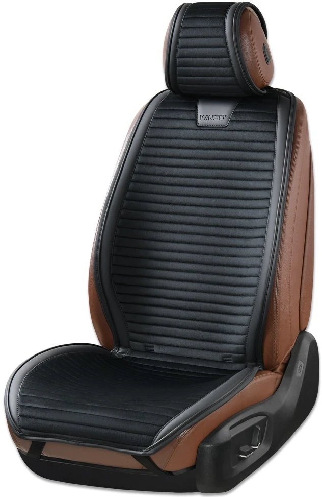 Комплект накидок на сидіння автомобіля Winso Pro СARRERA Black (400100)