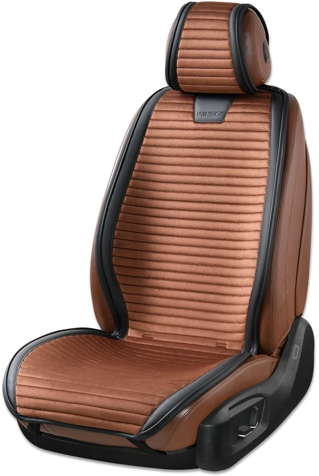 Комплект накидок на сидіння автомобіля Winso Pro СARRERA Coffee-black (400400)
