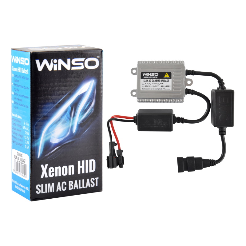 Автолампа Winso Slim AC CANBUS Ballast, 12V, 35W, KET (714200)