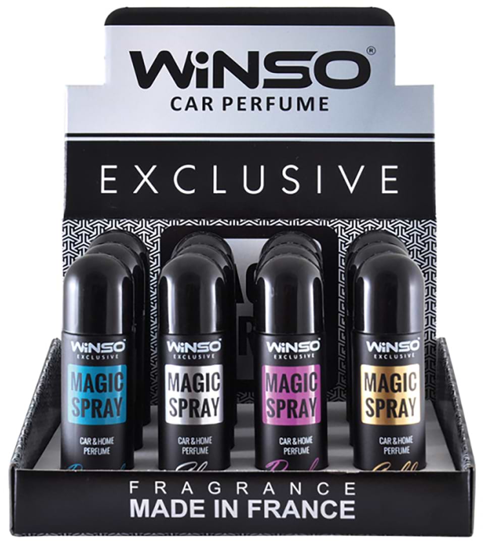 Ароматизатор для авто Winso Magic Spray Exclusive 30 мл в асортименті (500006)