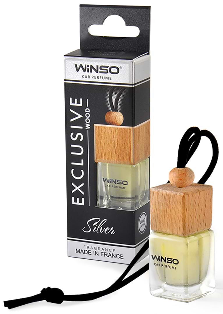 Ароматизатор для авто Winso Exclusive Wood 6,0 мл. Silver (530750)