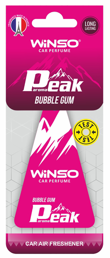 Ароматизатор для авто Winso Peak Bubble Gum (538180)