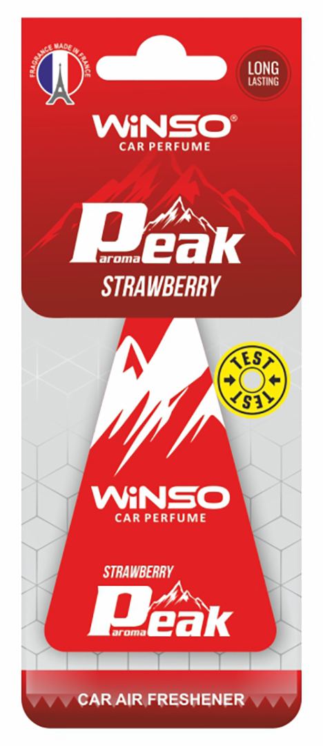 Ароматизатор для авто Winso Peak Strawbеrry (538270)