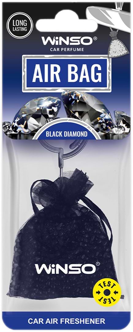 Ароматизатор для авто Winso AIR BAG 20 г Black Diamond (530470)