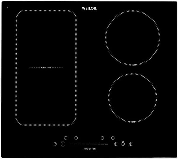 Фото - Варочная панель электрическая Weilor WIS 670 Black