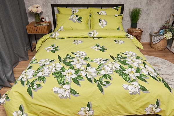 Фото - Комплект постельного белья Moon&Star Бязь Gold Люкс Wisteria 143х210х2 нав. 4х70х70 (MS-820005524)