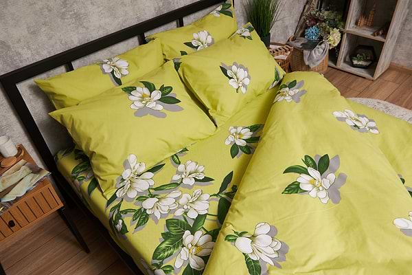 Фото - Комплект постельного белья Moon&Star Бязь Gold Люкс Wisteria 143х210х2 нав. 4х70х70 (MS-820005524)