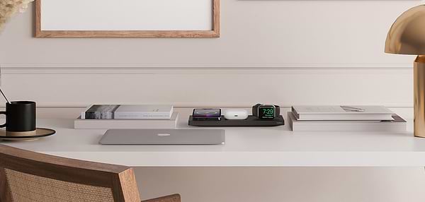 Фото - Беспроводное зарядное устройство Belkin MagSafe 3in1 Black (WIZ016VFBK)