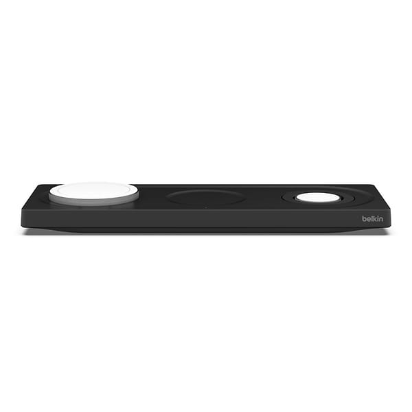 Фото - Беспроводное зарядное устройство Belkin MagSafe 3in1 Black (WIZ016VFBK)