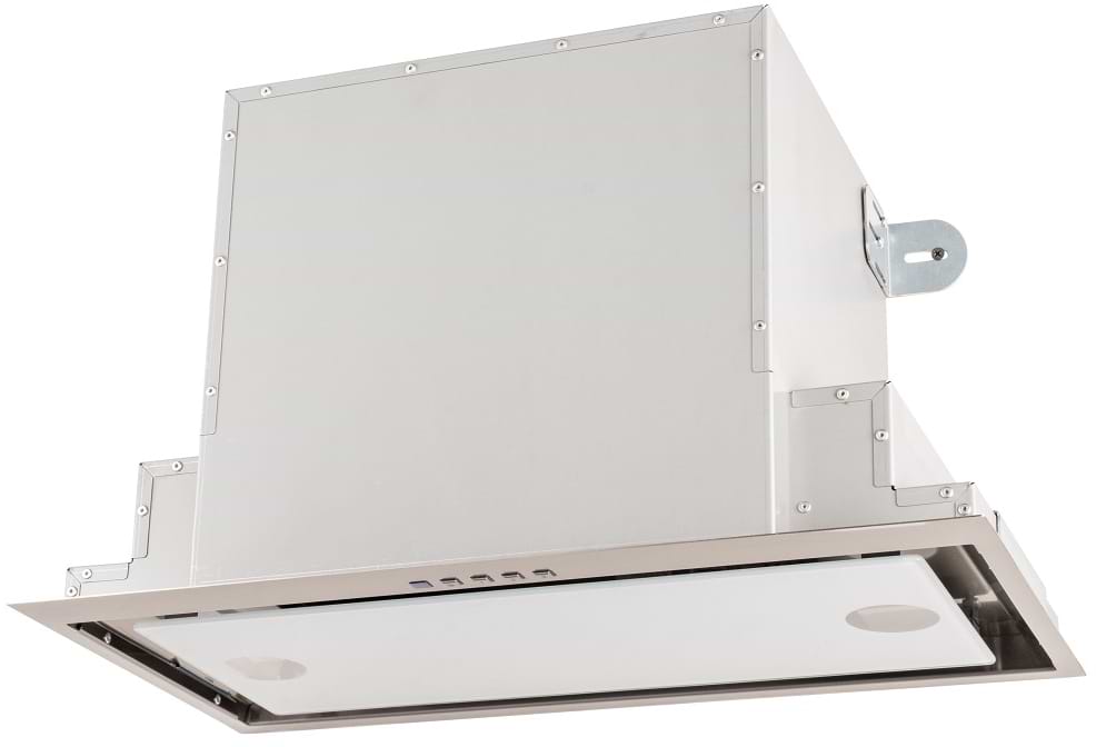 Вытяжка встраиваемая Akpo WK-10 Neva Glass 850 Inox+White 60 - Фото 1