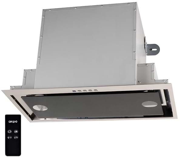 Фото - Витяжка вбудована Akpo WK-10 Neva Glass 850 Inox+Black 60