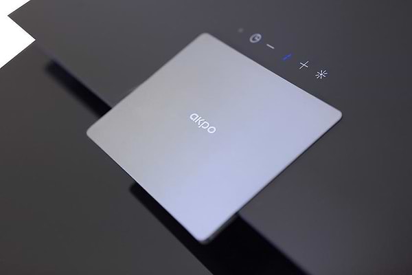 Фото - Витяжка декоративна Akpo WK-9 Omega Pro 850 Black 60