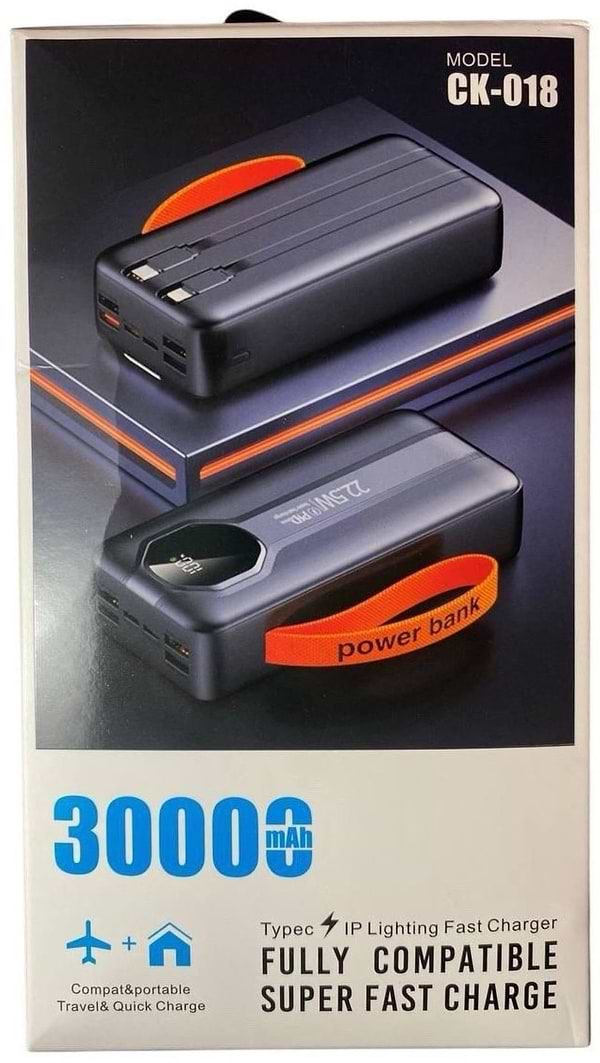 Фото - Батарея мобильная XOKO 30000 mAh 22,5W (WK CK-018)