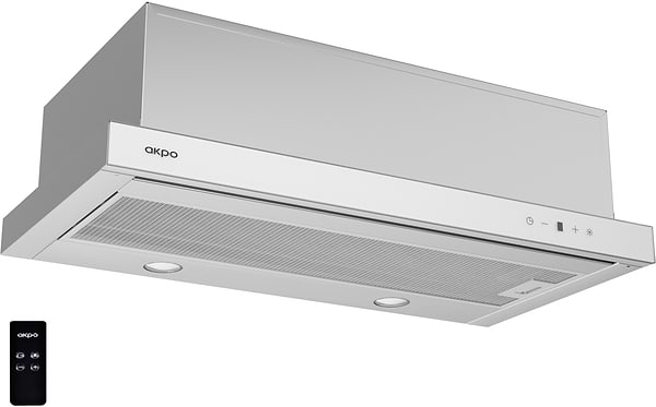Фото - Витяжка вбудована Akpo WK-7 Light Glass Touch 700 Inox+White 60