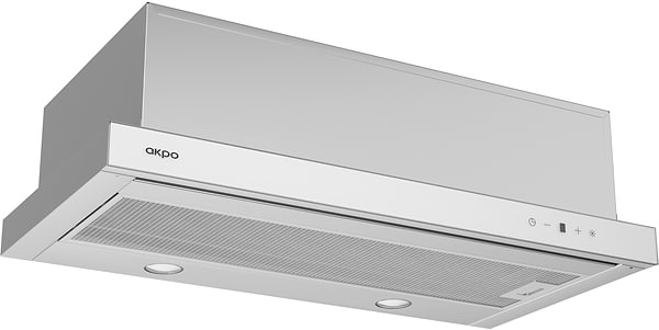 Фото - Витяжка вбудована Akpo WK-7 Light Glass Touch 700 Inox+White 60