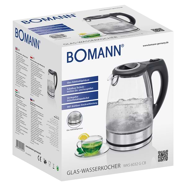 Фото - Електричний чайник Bomann WKS 6032 G CB