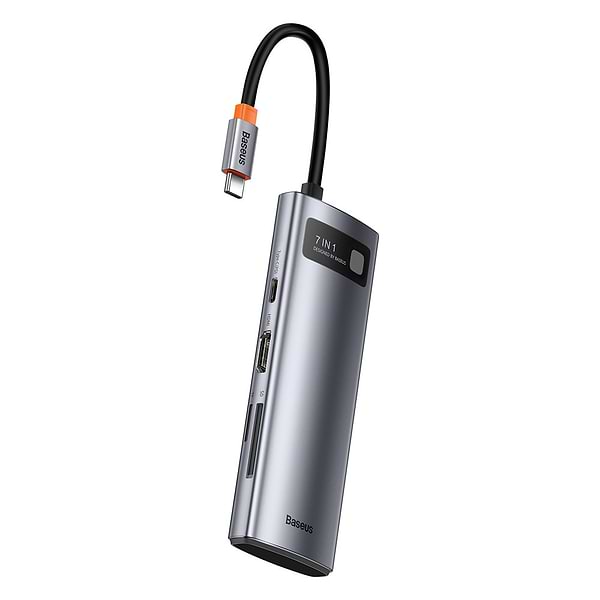 Фото - Хаб USB Baseus Metal Gleam Series 7-in-1 (WKWG020113)