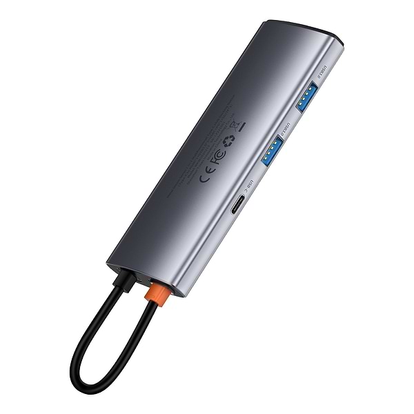 Фото - Хаб USB Baseus Metal Gleam Series 7-in-1 (WKWG020113)