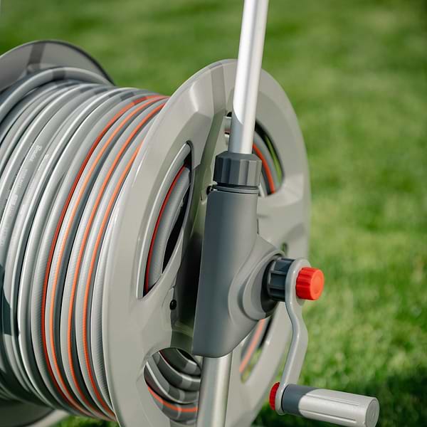 Фото - Візок для шланга BRADAS 1/2" 50 м SILVER PRO SET, WHITE LINE (WL-AG33350SET1)