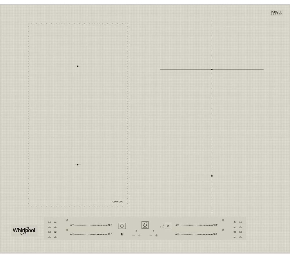 Варочная панель электрическая Whirlpool WLS2760BFS - Фото 1