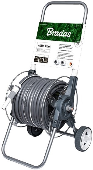 Котушка для шланга
 BRADAS WHITE SILVER PLUS 1/2" 50 м (WL-W2K50)