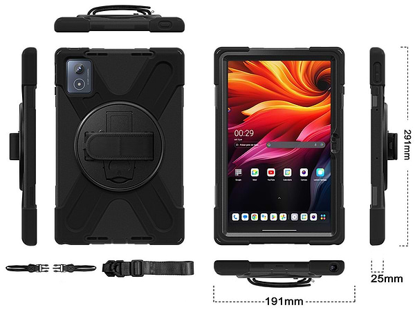 Фото - Чохол для планшету BeCover Heavy Duty Case for Lenovo Tab K11 Plus TB-352F 11.45" Black (713635)
