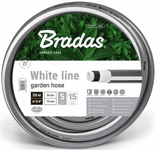 Шланг поливочний BRADAS NTS White 1/2" 50 м (WWL1/250)