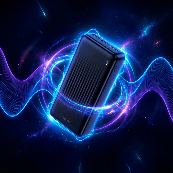 Фото - Батарея мобільна BOROFONE BJ78A Clever 20000 mAh Black (714786)